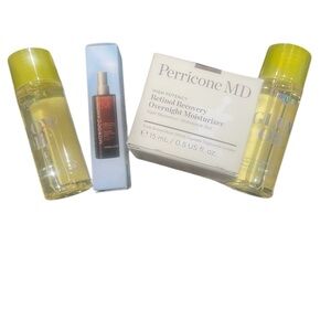 Perricone MD Retinol Recovery Moisturizer , Super Goop, and Moroccan Oil Bundle